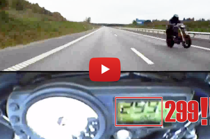 Ghost Rider Run on a Turbo Hayabusa