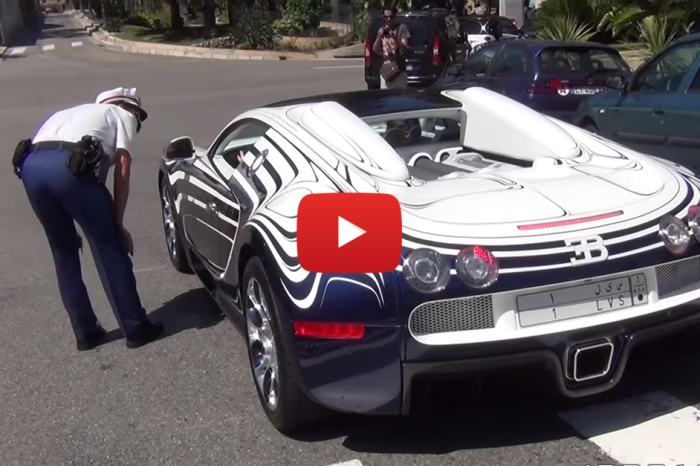 Monaco Police Stop Bugatti Veyron