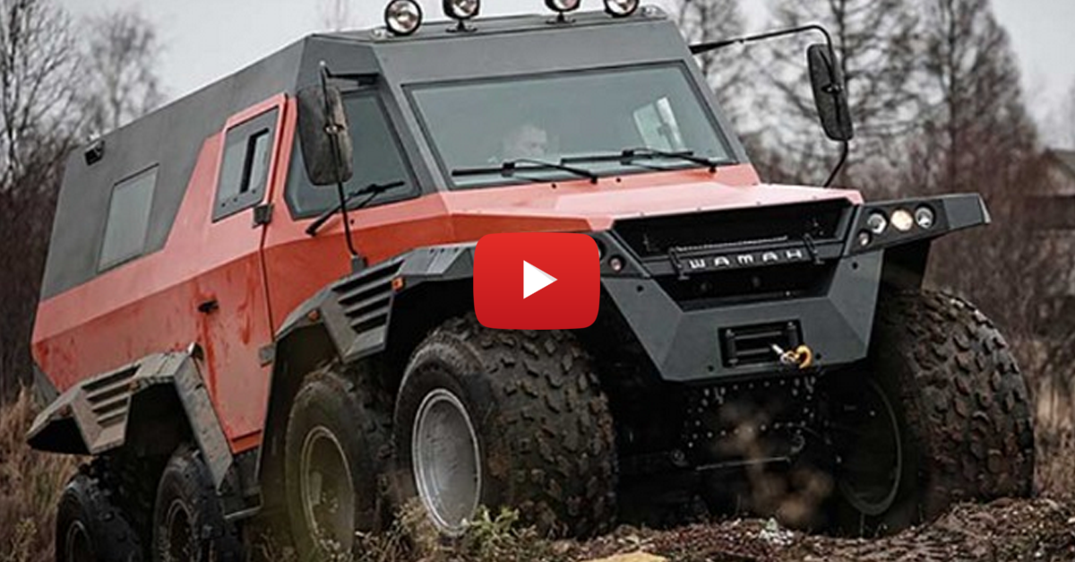 The Russian Shaman Might Be the Mightiest All Terrain Vehicle You’ve Ever Seen