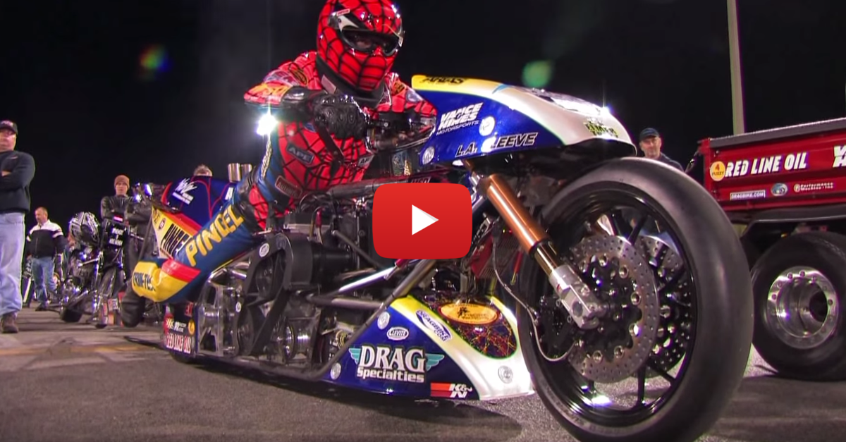 Insane Top Fuel Nitro Bike Launch Alt Driver