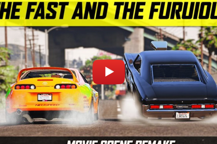GTA 5 Fast & Furious Drag Scene