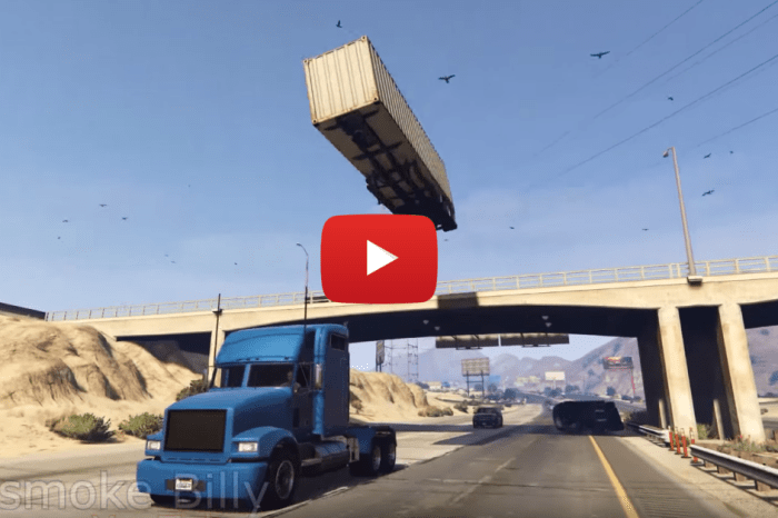 The Most Incredible GTA Truck Stunt You’ll Ever See