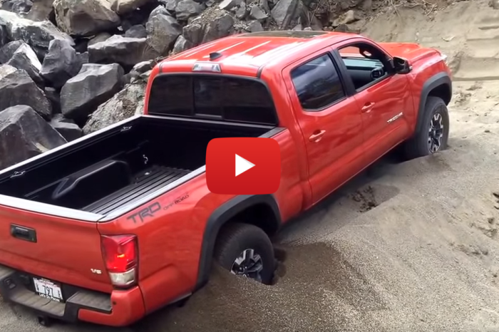 Escape Sand with the 2016 Toyota Tacoma’s Crawl Control