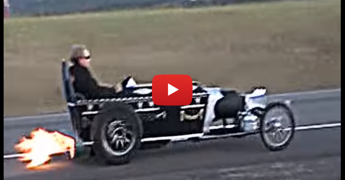 Jet Powered Coffin Dragster is a Fire Spitting Terror