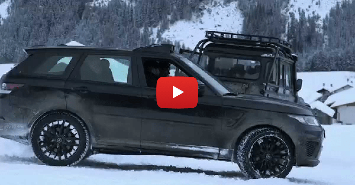 See It Here First — Land Rover Stunts by James Bond