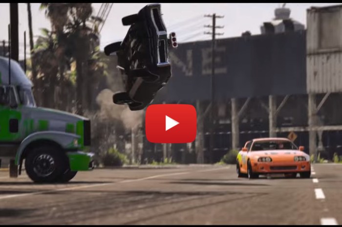 Fast and Furious Scene Expertly Done in GTA V