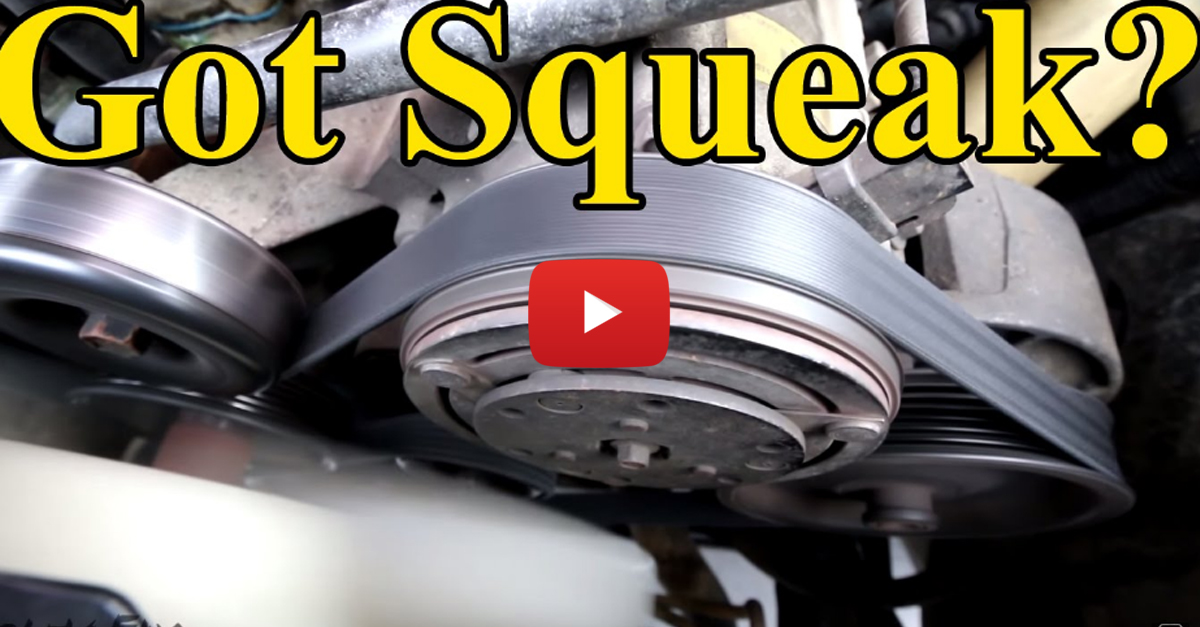 Learn How to Fix that Squeaky Belt Noise Engaging Car News, Reviews