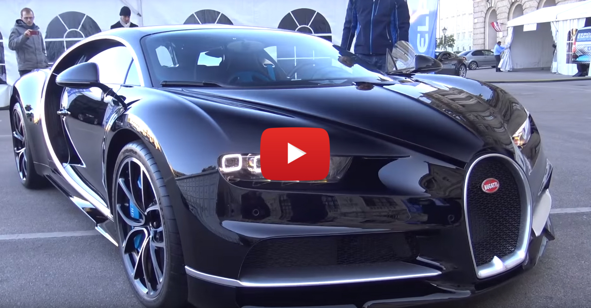 The New Bugatti Chiron’s 1,480 HP Engine is What Your Day Needs