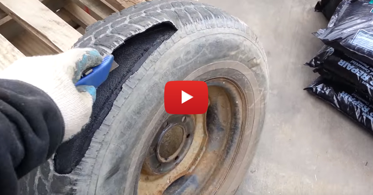 Why You Don’t Slice Open a Tire