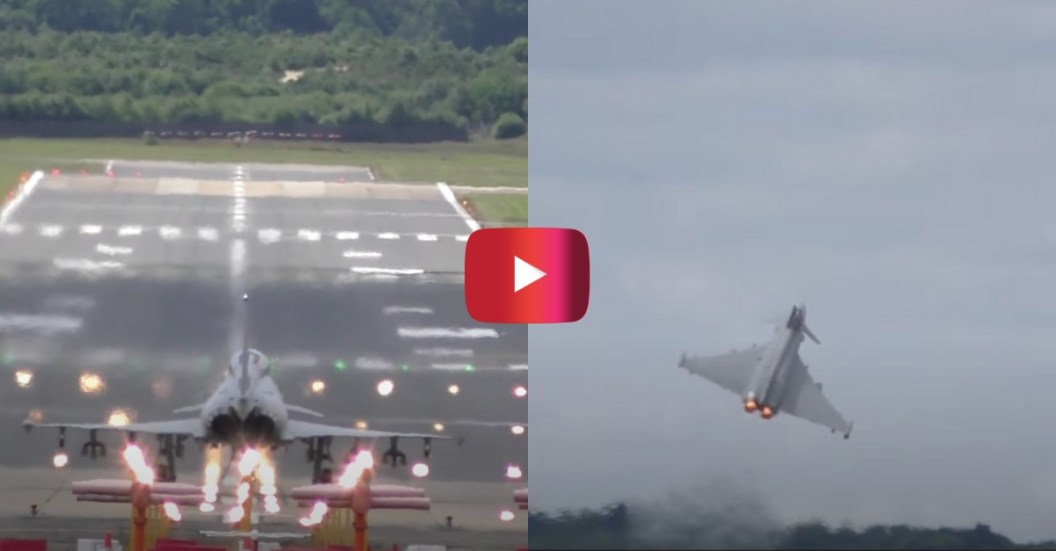 Eurofighter Typhoon takeoff