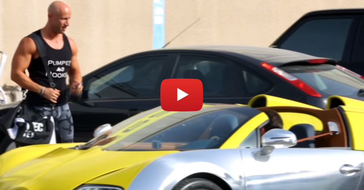 What Would You Do If Your Uber Driver Pulled Up In A Bugatti?