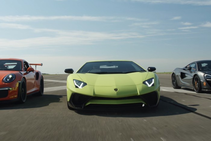 Multi-Million Dollar Supercar Drag Race Pits 9 of the World’s Best Against Each Other