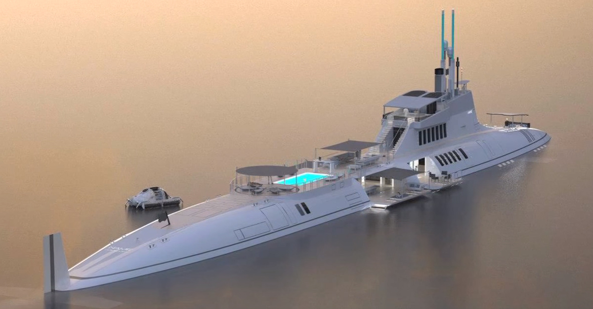 [WATCH] The Ultimate Private Yacht is Also a Submarine