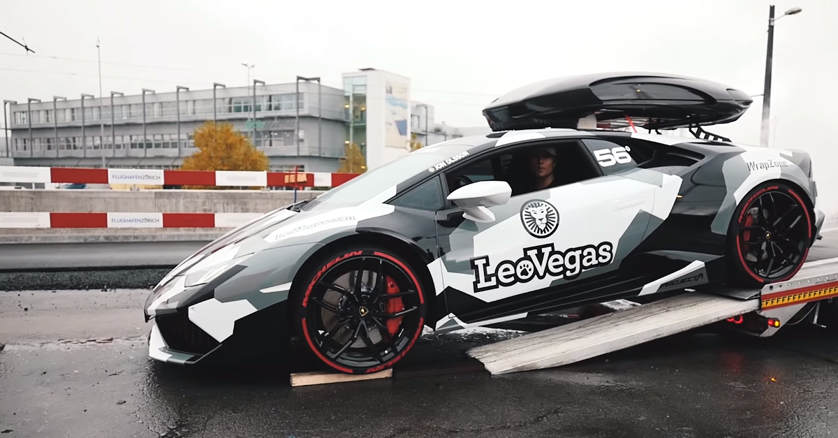 lamborghini huracan luggage