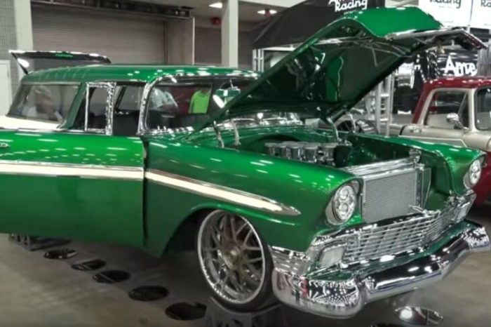 Customized ’56 Chevy Nomad Wagon Turns Heads at Street Rod Show