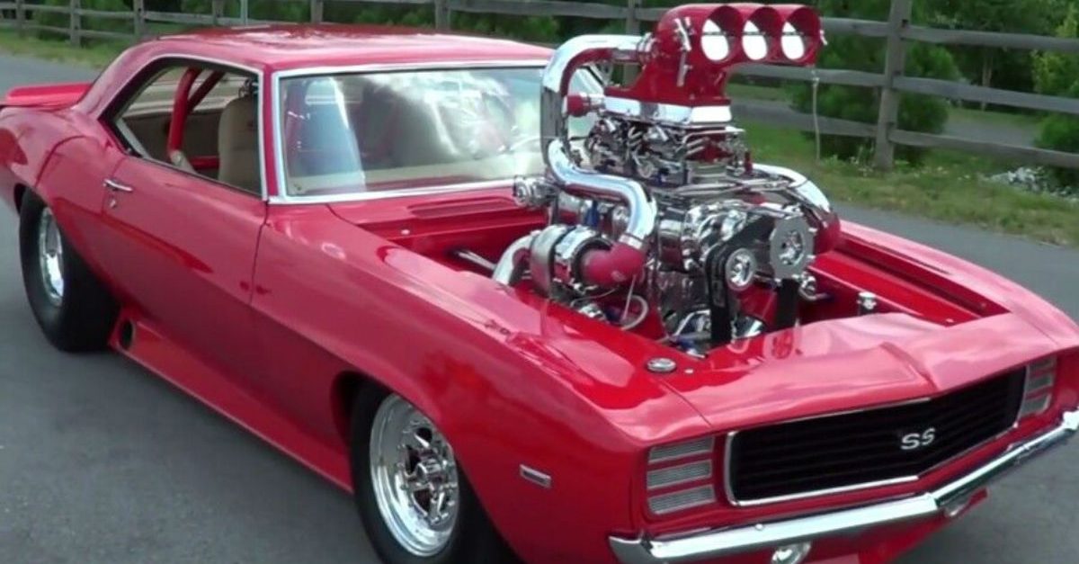 This 69 Camaro Is A Supercharged Nitrous Breathing Beast Altdriver