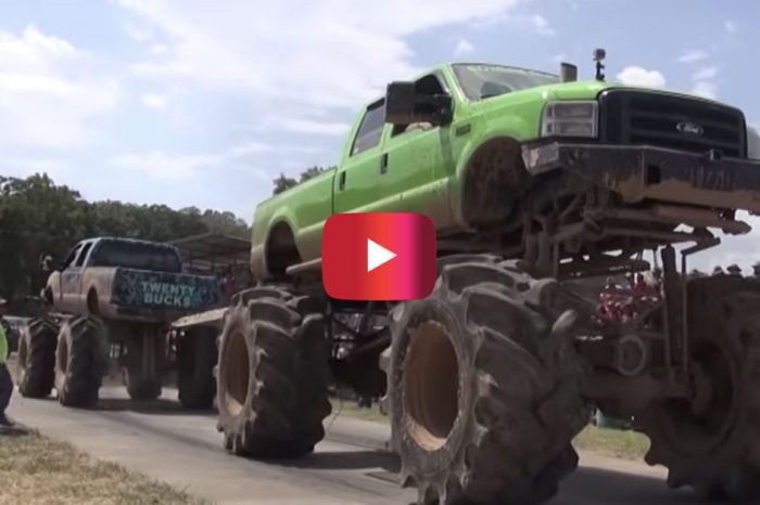 Check out the Biggest Damn Monster Truck Tug-of-War We’ve Ever Seen