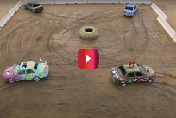 A Couple of Buddies Got Together and Had a Destructive Blast Doing Their First Demolition Derby
