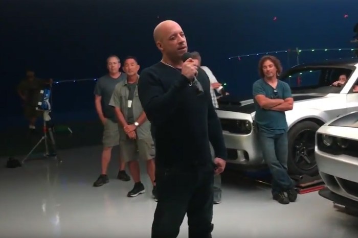 Vin Diesel May Have Just Accidentally Revealed The Challenger Demon Before Dodge Expected