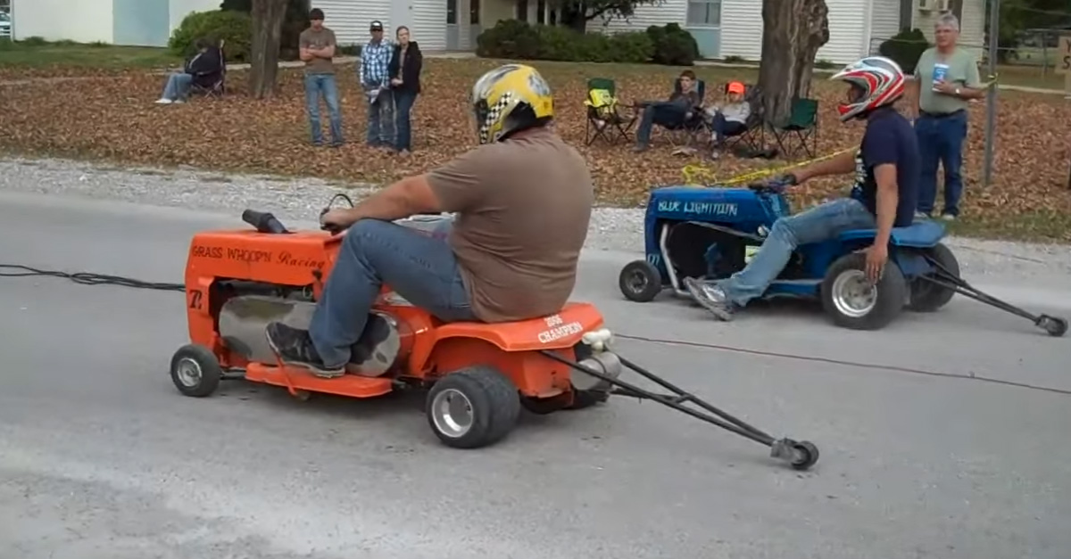 Lawnmower drag racing is the ultimate weekend sport Engaging Car News