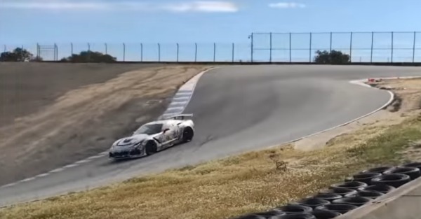 Watch the 2018 Corvette ZR1 rip through the most famous corner in America