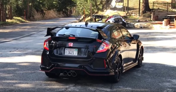 This could be the first production Civic Type R on US roads