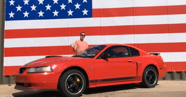 A Ford Mustang Mach 1 isn’t typically a good car for a terrible driver