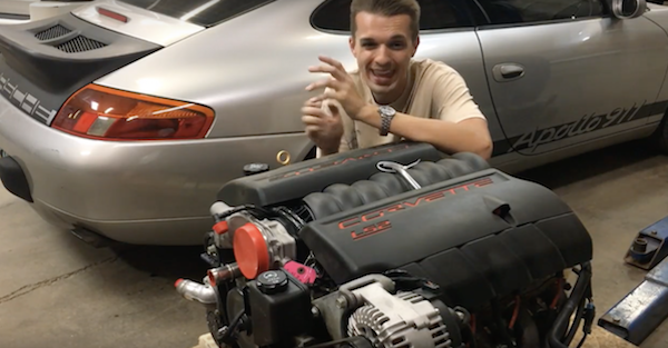 The proper way to fix a Porsche is to give it some American soul