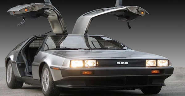 A DeLorean owner gets the most perfect speeding ticket