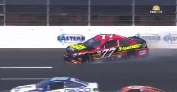 Playoff contender knocked out of the race early at New Hampshire