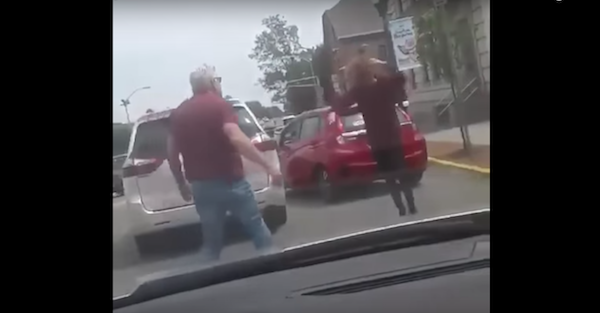 Road rage incident leads one motorist to do the most despicable thing