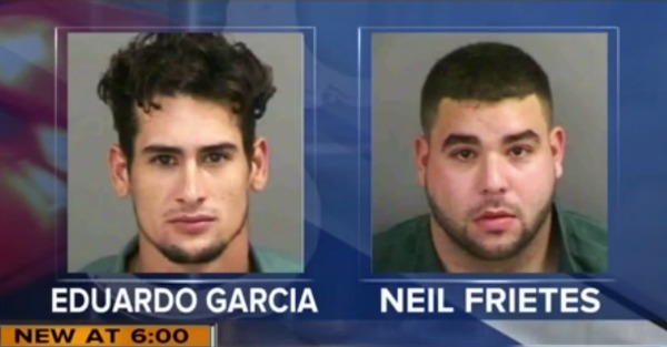Two Florida men reached 130 on the highway before their race was ended forcefully