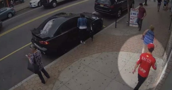 A lady left her 2-year-old in the running car while she dropped off ...