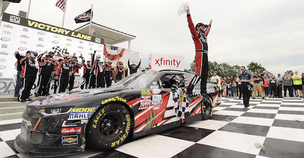 NASCAR driver said his victory felt “meant to be”
