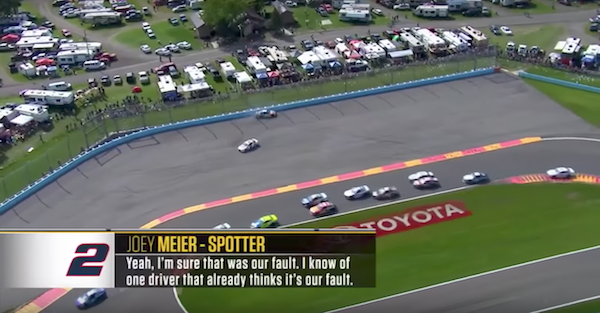 Radio scanner catches several drivers who lost their tempers at Watkins Glen
