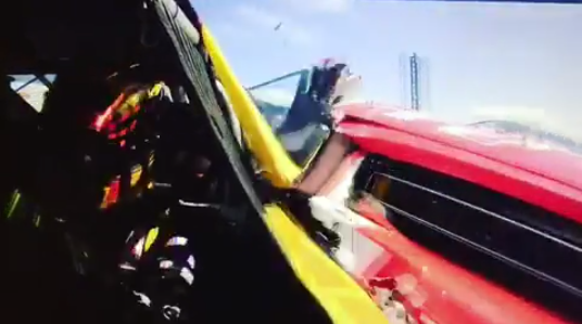 NASCAR brings down the hammer on a driver who intentionally wrecked another car during race