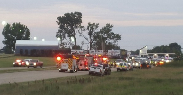 A racing event turned tragic in Wisconsin