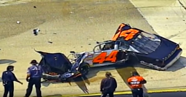 NASCAR’s worst wreck in which a driver survived happened 15 years ago today
