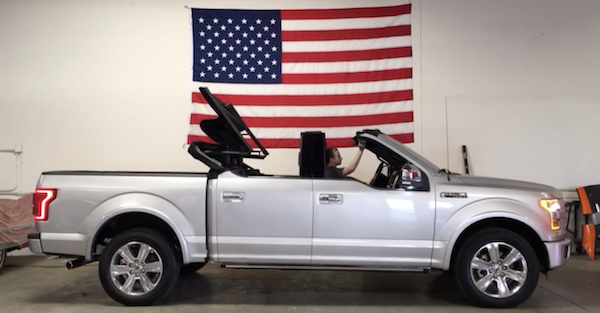 Ford F-150 Convertible Truck Is Both Strange and Captivating