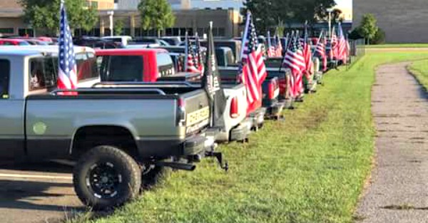 A high school tried to ban flags on cars and found out what a mistake that was