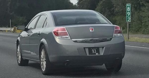 Drivers in Deleware know exactly why this license plate is worth more than the car