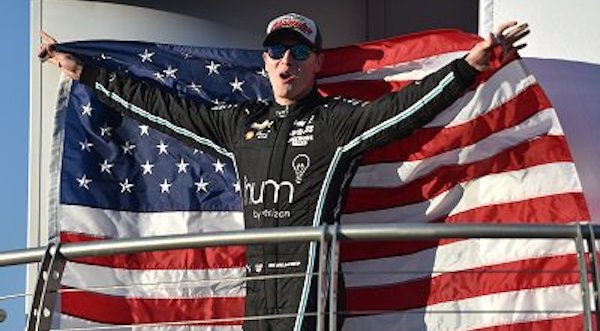Team Penske wins a title, and its driver isn’t happy at all