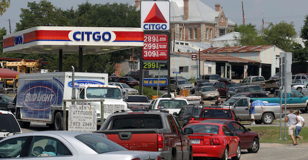 Gas prices are soaring due to Hurricane Harvey