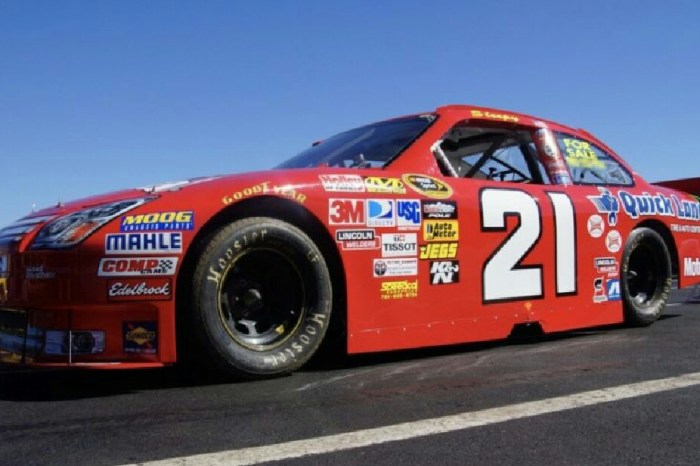 You can buy a stock car once owned by Wood Brothers Racing