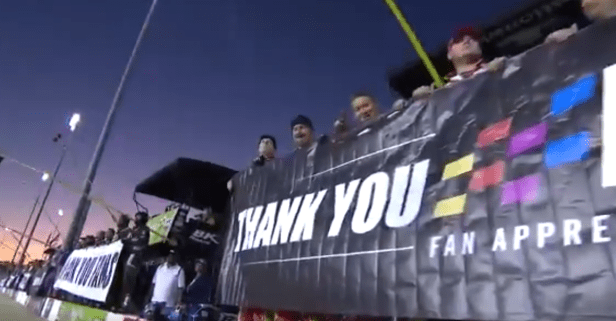 Drivers gave NASCAR fans a special treat they probably weren’t expecting