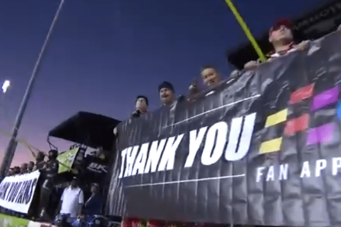 Drivers gave NASCAR fans a special treat they probably weren’t expecting