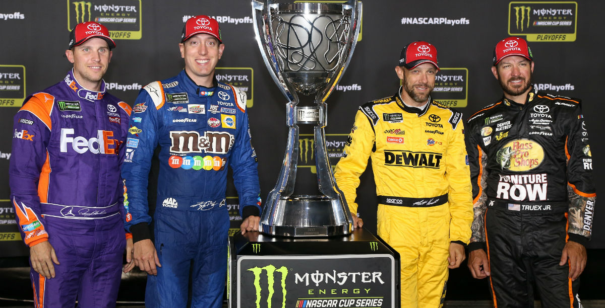 Cup series championship contender not at all worried about his team downsizing