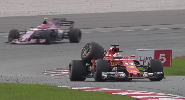 Driver furious after post-race collision causes series damage to one ...