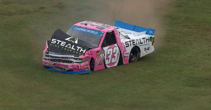 Talladega wreck destroys NASCAR driver’s championship chances