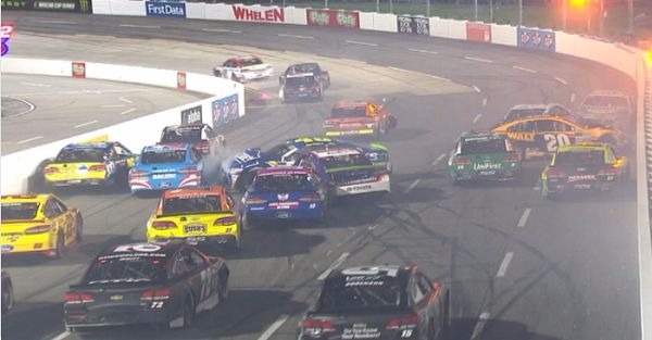 TV ratings reportedly peaked when all hell broke loose at Martinsville